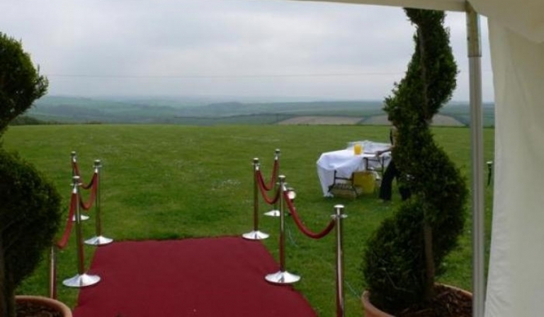 Have your Absolute Canvas wedding marquee at Trevilley Farm in Cornwall.